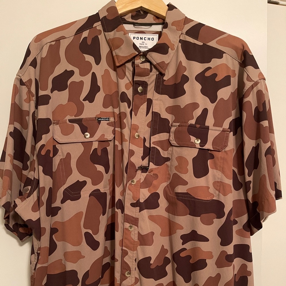 Poncho Safari shirt xxl